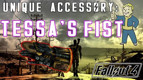 fallout 4 clint|fallout 4 tessa's fist.